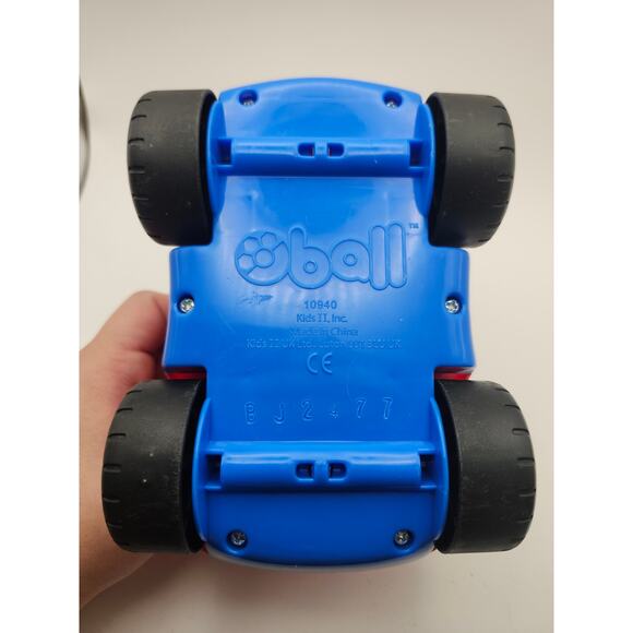 Oball Go Grippers Red Car Toy Baby Toddler Lightweight Easy Grip Vehicle 10940 - Picture 8 of 8